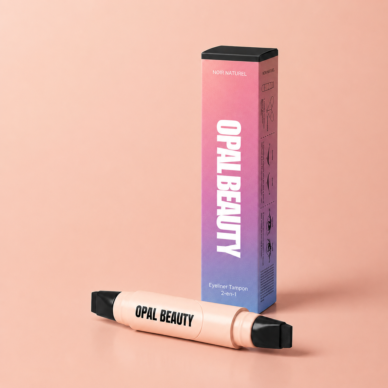 OPAL BEAUTY - Eyeliner Tampon 2-in-1