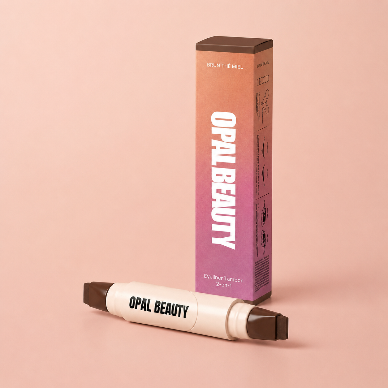 OPAL BEAUTY - Eyeliner Tampon 2-in-1