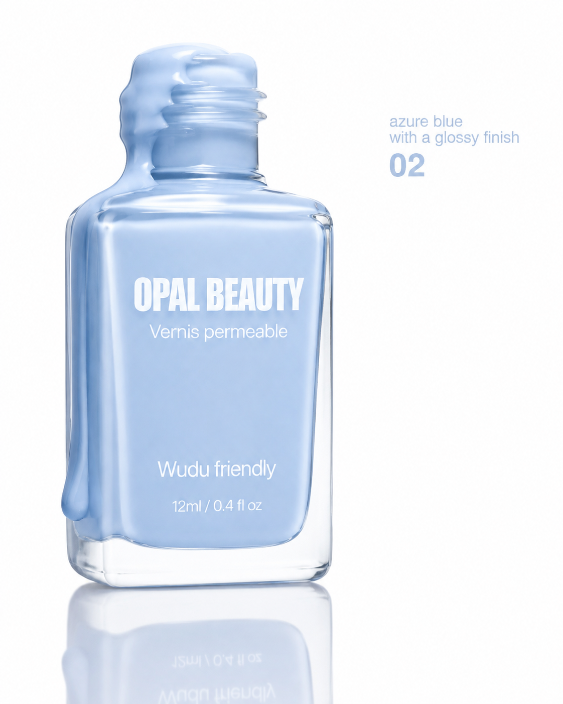 Vernis Halal OPAL BEAUTY - Azure Blue