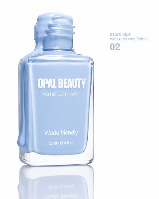 Vernis Halal OPAL BEAUTY - Azure Blue